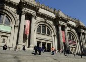 Ruta. Vista desde la clásica escalinata de la entrada principal del Museo Metropolitano de Arte de Nueva York.