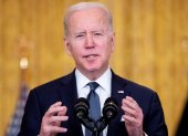 El presidente  de Estados Unidos Joe Biden, no crfee que Rusia retire sus tropas frente al territorio de Ucrania. /MICHAEL REYNOLDS