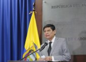 Carlos Jijón hizo los anuncios desde el Palacio de Carondelet