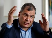 Foto de archivo del expresidente de Ecuador Rafael Correa.