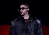Fotografía de archivo del artista puertorriqueño Bad Bunny