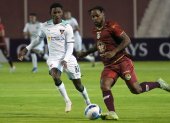 Liga de Quito pegó primero en la disputa por un lugar en la fase de grupos de la Copa Sudamericana.