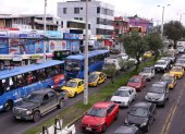 Con el retorno a la presencialidad en todas las calles y avenidas de la capital se incrementó el flujo vehicular y el caos en el tránsito.