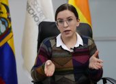 La secretaria de Derechos Humanos de Ecuador, Bernarda Ordóñez, en una fotografía de archivo.