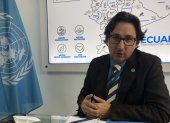 Agustín Zimmermann (argentino), representante de la FAO en Ecuador, ocupa el cargo desde julio de 2019.