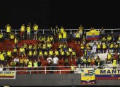 Los hinchas ecuatorianos en Paraguay.