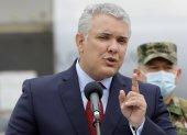 Imagen de archivo del presidente de Colombia, Iván Duque.