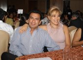 Relación conyugal. La alcaldesa Cynthia Viteri y Joaquín Villamar estuvieron casados más de dos décadas.