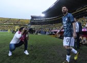Lionel Messi fue una de las principales atracciones en el cierre de las eliminatorias al Mundial de Qatar.