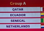 Ecuador está en el Grupo A del Mundial.