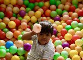 Niños con autismo se divierten