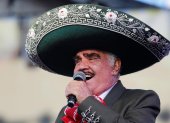 Fotografía de archivo fechada el 6 de octubre de 2019, del cantante mexicano, Vicente Fernández.