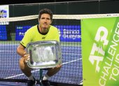 Emilio Gómez llegó al torneo como primer sembrado tras ganar el Challenger de Salinas 2 del año pasado. Ahora lo ratificó.