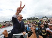 Cotopaxi. Jorge Glas se mostró lleno de vigor a su salida de la cárcel en donde cumplía sentencias por corrupción.