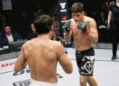 Aaron Cañarte busca firmar en un futuro con la UFC, tal como lo hizo Michael Morales.