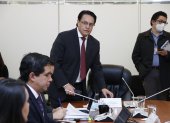Asamblea. Una sesión de la Comisión de Fiscalización, a cargo del legislador Fernando Villavicencio.