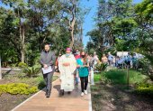 El fin de semana se realizó la entrega de la Vía Matris a la Iglesia.