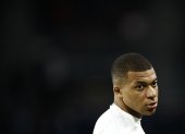 El futbolista del Paris Saint-Germain Kylian Mbappé