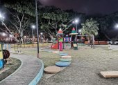 Escenario. El parque turístico ahora tiene iluminación led.