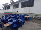 ESCUELAS QUE UTILZAN CONTENEDORES COMO AULAS, ESTÁN EN MAL ESTADO......FD: MIGUEL CANALES...4-04-2022