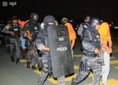 Los cabecillas de las bandas criminales llegaron a la base aérea Simón Bolívar.