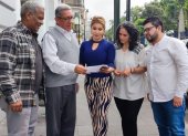 Integrantes de la comisión de Paz se reunieron en la Gobernación del Guayas para anunciar el "documento de Pacificación Voluntaria".