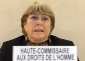 Michelle Bachelet,  Alta Comisionada de las ONU para los Derechos Humanos