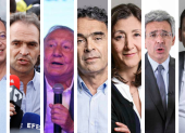 Los candidatos son Gustavo Petro, Federico "Fico" Gutiérrez, Rodolfo Hernández, Sergio Fajardo, Ingrid Betancourt, Enrique Gómez y John Milton Rodríguez.