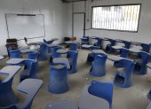 Durante el confinamiento por COVID-19 las aulas de clase fueron desatendidas en el país.