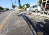 Una persona falleció y otras dos resultaron heridas en un accidente de tránsito en la avenida de Las Américas, en el norte de Guayaquil