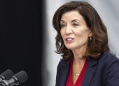 La gobernadora de Nueva York, Kathy Hochul, en una fotografía de archivo.