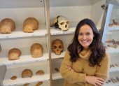 Imagen de la médico-paleoantropóloga María Martinón-Torres, directora del Centro Nacional de Investigaciones sobre la Evolución Humana (CENIEH) y autora del libro "Homo imperfectus", publicado por Destino. Cedida por el CENIEH.