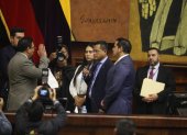 Virgilio Saquicela toma juramento como presidente de la Asamblea