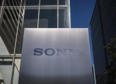 Fotografía que muestra el logo de la empresa Sony Corp. en Tokio, Japón