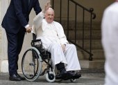 El papa Francisco este sábado 4 de junio en el Vaticano