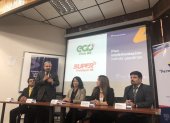 El gerente de Petroecuador, Ítalo Cedeño, presentó el plan de combustibles a los medios de comunicación este 7 de junio de 2022.