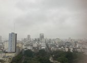 En algunos sectores de Guayaquil se puede ver que el cielo está nublado - Redes Sociales