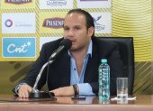 Imagen de archivo del presidente de la Federación Ecuatoriana de Fútbol (FEF), Francisco Egas.