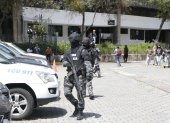 Allanamiento. Desde las primeras horas de este domingo 19 de junio, Policía y Fiscalía revisaron los espacios de la Casa de la Cultura.