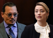 Jhonny Depp y Amber Heard.