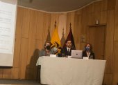 El gerente del Banco Central, Guillermo Avellán, presentó los resultados económicos del primer trimestre de 2022.