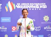 Karla Jaramillo coronada como líder absoluta de los 20 km marcha femeninos.