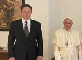 El papa Francisco se reunió con el magnate de la tecnología Elon Musk