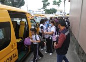 En varios colegios también se han tomado precauciones para velar por la seguridad de los escolares.