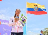 Anggie Avegno volvió a los Bolivarianos con oro en los C1 200 m y plata en los C2 500 m con Neida Angulo.