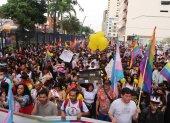 Las calles de Guayaquil se pintan con los colores del Orgullo.