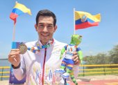 Esteban Enderica fue primero en la prueba de los 5 km.