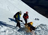 Rescate en el Chimborazo.