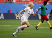 Referencial. Inglaterra goleó a Camerún y pasó a Cuartos del Mundial Femenino.
