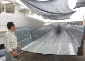 Hecho. En los talleres de la Península, son varias las embarcaciones que han empezado ya a reconstruirse.